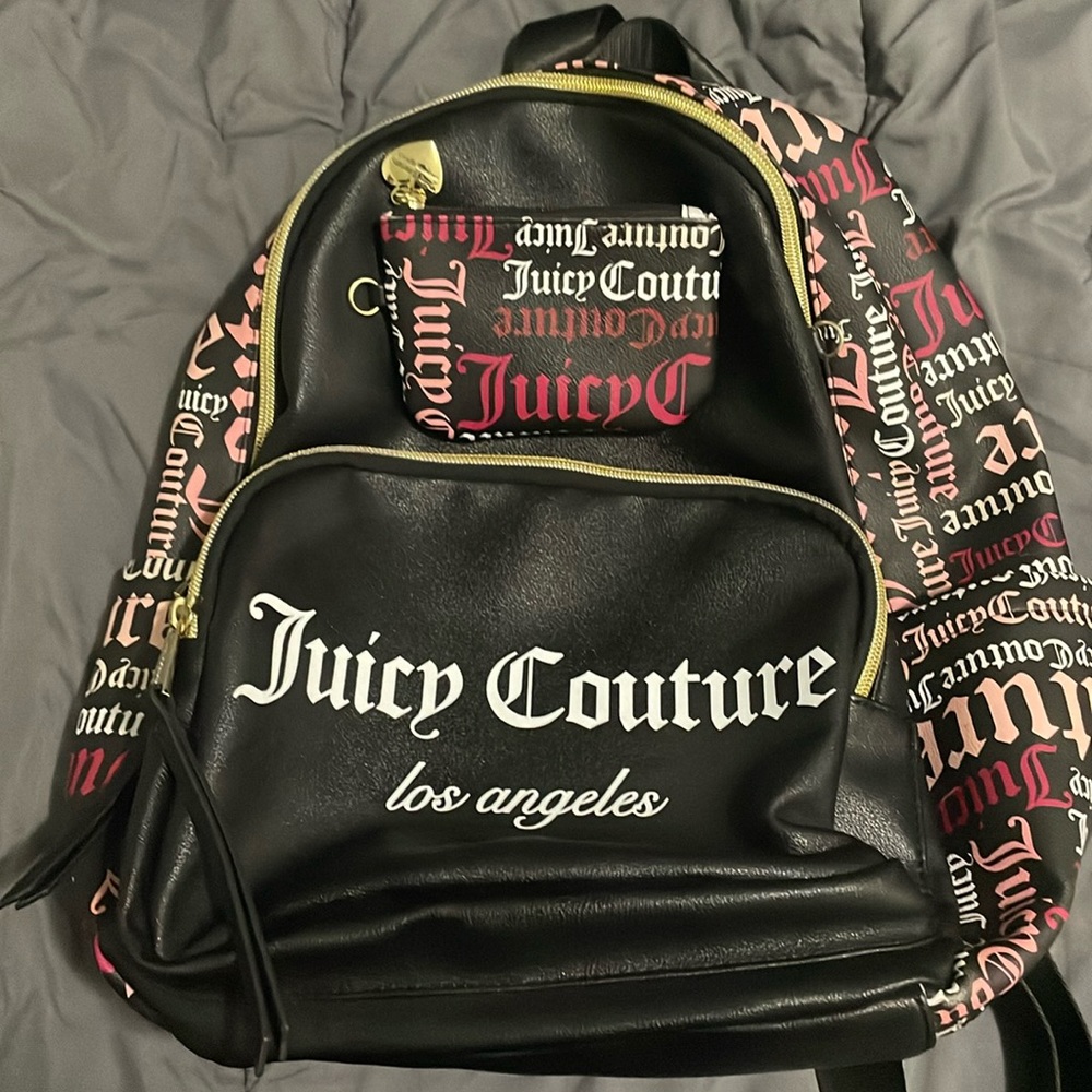Juicy Couture Backpack and Matching Wallet